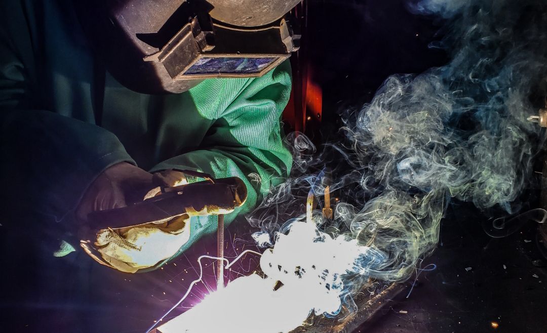 Our shocking introduction to welding in Houston, Texas.